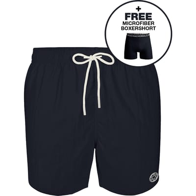 Muchachomalo Zwembroek Heren - 1 Pack + Boxershort - Blauw - Mannen Zwembroek