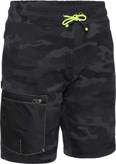 Nine Worths 1401 Greg Korte Jogging Werkbroek | Grijs/Camouflage | L