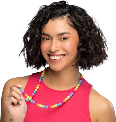 Boland - Ketting Rave Multi - Volwassenen - Vrouwen - Danser/danseres - 80's & 90's - Disco