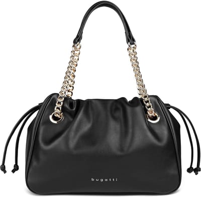 bugatti schoudertas handtas Leni Ladies Bag Black zwart