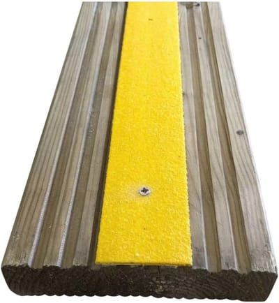 Antislip Terrasstroken - Set van 5 - 50x1200mm - Grip en Veiligheid voor Buiten