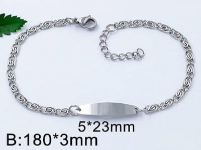 Armband 7897 -graveren met naam-(Lees beschrijving aub)