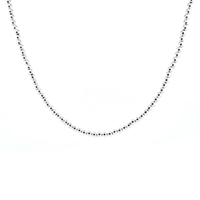 Heaven Eleven - dames - ketting - zilver - 925 - 5mm - verstelbaar 40cm + 4cm
