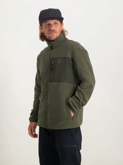Poederbaas Four Seasons Fleece Vest - Heren - Groen - Maat S