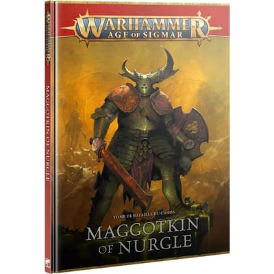 Beeldjes Games Workshop Warhammer AoS - Battletome V.4 Maggotkin of Nurgle (Fr)