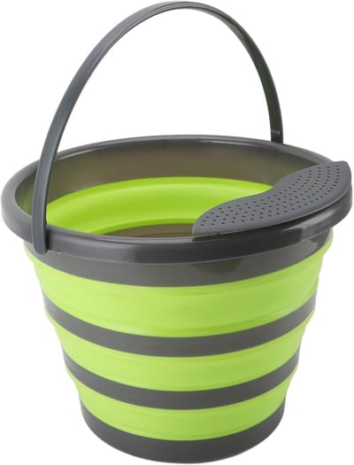 Opvouwbare Wasmachine - Mini Wasmachine - Kleine Kleding Wassen - Ultrasone Reiniging - 10 Liter - Groen