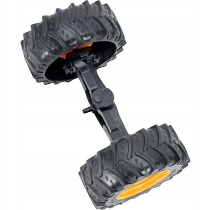 Bruder Achteras voor JCB 5CX - Origineel en Duurzaam Speelgoed