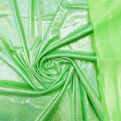 Dailygoods- Decoratiestof Glanzend - Laserkleurige Stof - Polyester - 150 cm Breed - Voor Naaien - Voor Handwerk - 1 m/2 m/3 m Lang