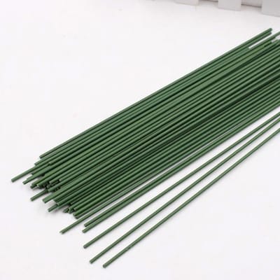 10/20/30 stuks 2mm 40cm Bloemenbinddraad Handwerk Donkergroene Draad voor Bloemist Bloemarrangement voor DIY Materiaal Handgemaakte Accessoires 20pcs gray