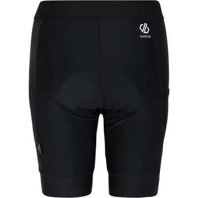 Dare2B - AEP Prompt Korte Dames Fietsbroek - Coolmax - Q-Wic - Zwart - Maat 40