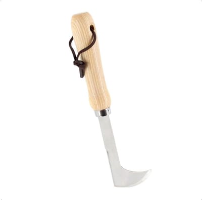 Voegenreiniger Staal - Onkruidkrabber Hout - Onkruid Verwijderen - Ergonomisch Handvat - 25 cm - Niet Van Toepassing