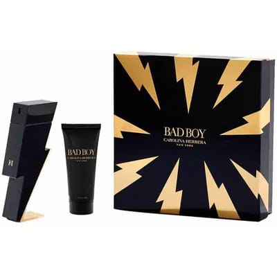 Set Carolina Herrera: Bad Boy, Douchegel, Voor Alle Huidtypen, 100 ml + Bad Boy, Eau De Toilette, Voor Mannen, 100 ml