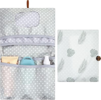 Praktische Luiertas met Verschoonmat en Opbergruimte voor Doekjes, Kleding en Crèmes voor Baby's