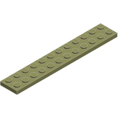 10ST 2445 2x12 Plaat Bouwsteen Plat ZELF MAKEN Componenten Bouwmoc Compatibel Assemblage Deeltje Creatief Cadeau Speelgoed 10PCS