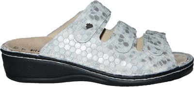 Finn Confort Pisa Wijdte H Grijs/Wit Maat: 37