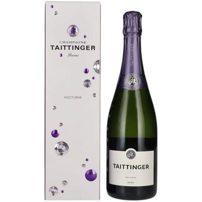Taittinger Champagne NOCTURNE Sec 12,5% Vol. 0,75l in geschenkverpakking