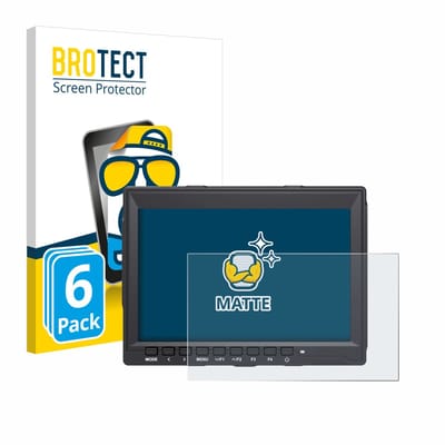 BROTECT - Screenprotector voor Feelworld FW759 7" - Folie Beschermfolie matte 6 Stuks