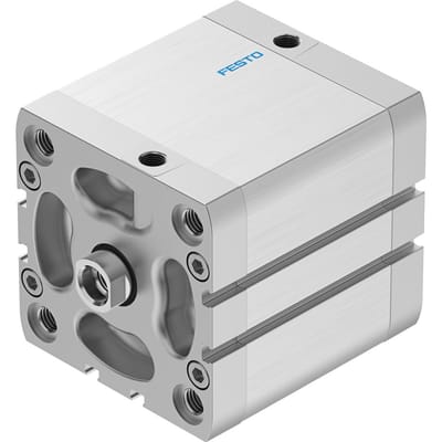 Festo Compacte Cilinder 80mm Boring 50mm Slag ISO 21287 Dubbelwerkend - 536369 - P2BPY