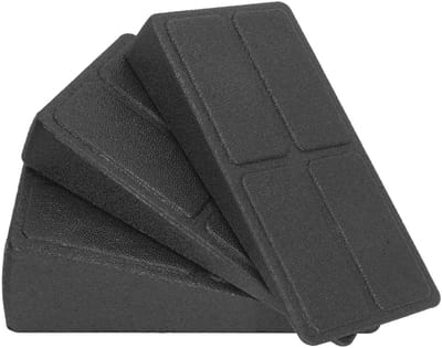 MTTproducts- Squat-wigset 3-delig - Verstelbare schuine plank - Antislip schuimrubberen wigblok - Kuitstrekker - Thuis training - Comfortabele keuze - Squatblok