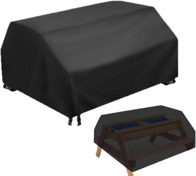 Watertafel Hoes - Zandtafel Cover - Buiten Spelen - Snelle Bevestiging - 102x53 cm - Grijs