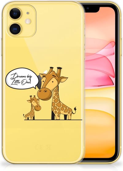 Apple iPhone 11 Telefoonhoesje met Naam Giraffe