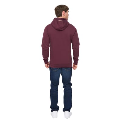 Crosshatch Mannen Moules Hoodie (Wijn)