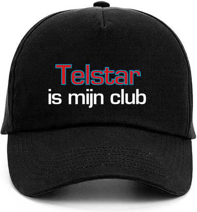 Pet met tekst: Telstar is mijn club
