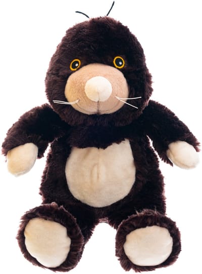 Magnetron warmte knuffel mol 32 cm - Verwijderbare zak - Warmte/koelte knuffelmol - Kruik knuffels voor kinderen/jongens/meisjes