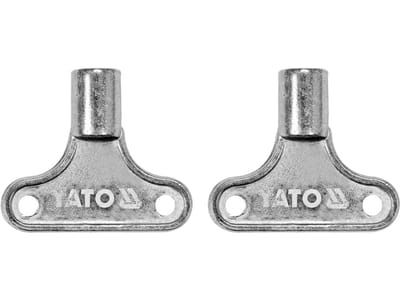 Yato Serie - Radiatorontluchtingssleutel - 2 Stuks - 5 mm Vierkant