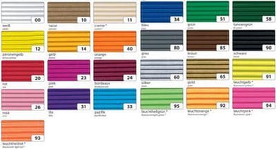 golfkarton Folia 50x70cm 10 vel rose
