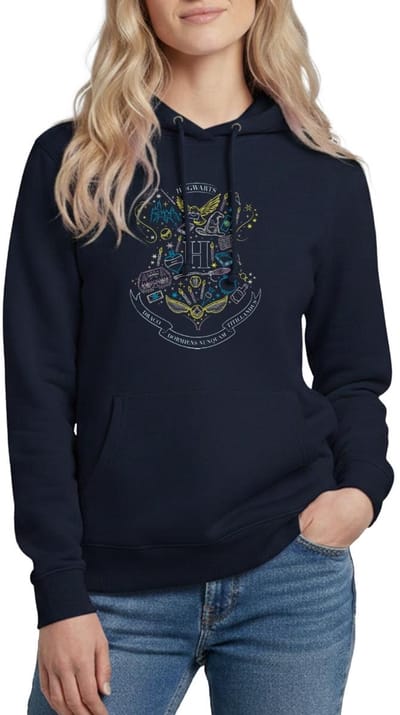 Harry Potter Hogwarts onderdelen Hoodie Dames