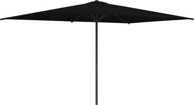 vidaXL - Tuinparasol - 200 - x - 300 - cm - Polyester - Rechthoekig - Zwart