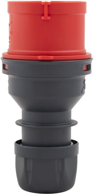 ABL CEE stekker 16A 5-polig 6H 400V IP44 - Camping stekker - Rood