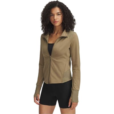 Under Armour Dames Meridian Atletische Lange Mouw Trainingsjas (Bruin)