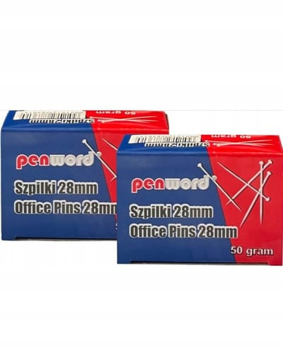 Penword Kantoorspeldjes 2x50g, 28mm - Ideaal voor documenten