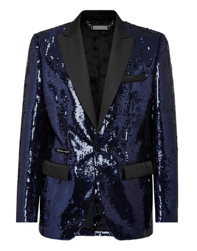 Blazer Met Één Knoop Slim Fit