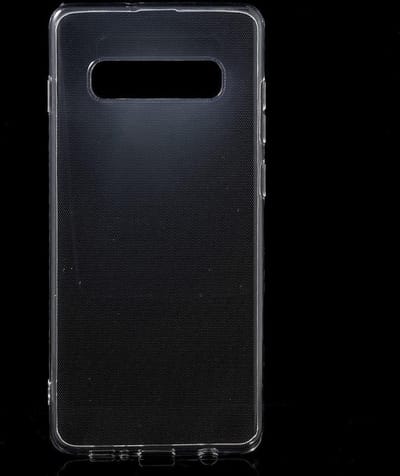 Shop4 - Geschikt voor Samsung Galaxy S10 Plus Hoesje - Zachte Back Case Transparant