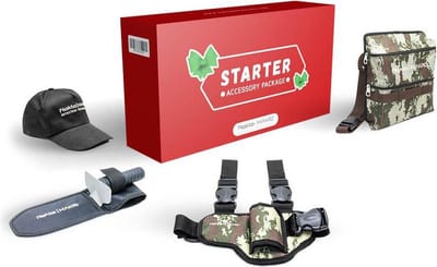 Nokta|Makro metaaldetector Starter Accessory Package grasmes/ vondstentas/ beenholster