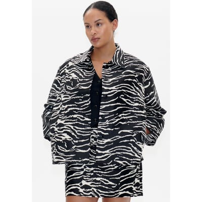 Baum und Pferdgarten Bessie Jacket Black Whisper Zebra Größe: 34 | Blazer Outlet | Damen | Schwarz