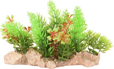 Flamingo - Aquarium Umbra plant - Groen - 15 x 7 x 10 cm