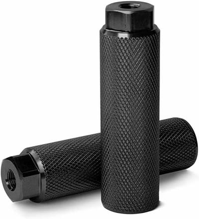 Fietsvoetkussentjes - Fietsspikes van aluminiumlegering - Antislip BMX-spikes Cilindrische voetkussentjes - Voor BMX-fietsen - Fietspedalen - Zware aluminiumlegering - Voor fietsstunts