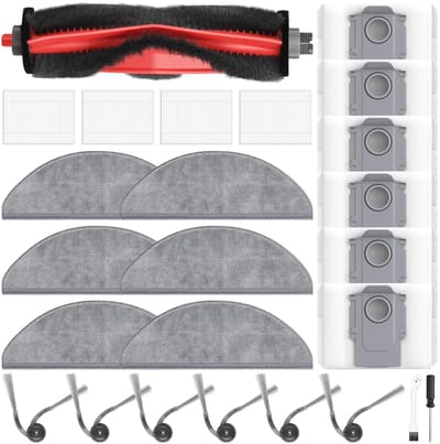 Inovra- Accessoireset 25-delig - Reserveonderdelen - Robotstofzuiger - Hoofdborstel - Stofzakken - Dweilpads - Filters - Zijborstels - Robotstofzuiger Onderdelen