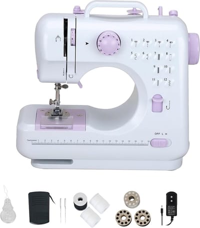 Lexium Kinder Naaimachine - Naaimachine voor Beginners & Kinderen - Kindernaaimachine