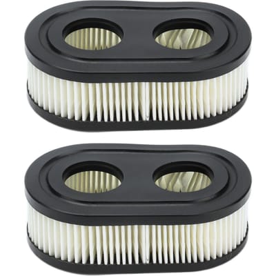 Lot de 2 cartouches de filtre à air de rechange 593260 pour moteur de pelouse 675exi série 103 M02 black