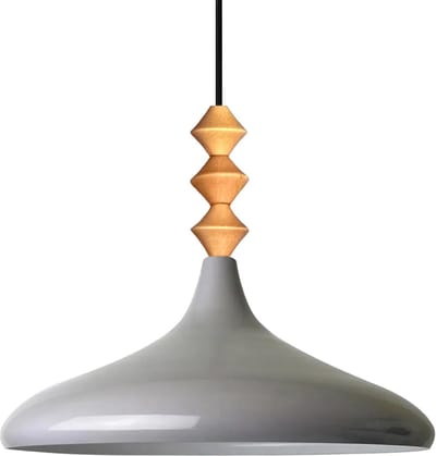 Bamyum Hanglamp E27 Metaal Grijs Moderne Lamp