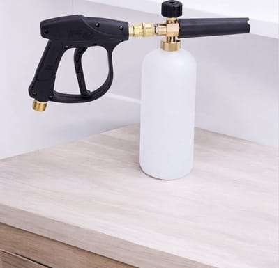 Verstelbare Sneeuw Schuim Pistool - Carwash Schuimlans - Hogedrukreiniger 1L Fles Zeepdispenser