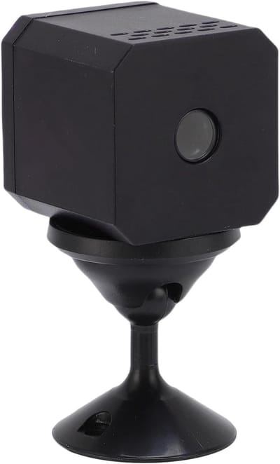Beveiligingscamera HD - Draadloze WiFi camera - Thuisbewaking - 130° groothoek - 1080p resolutie - Zwart