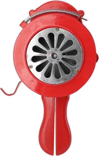 Handslingeralarm Draagbaar - Noodsirene Luid - Veiligheid Waarschuwen - Verstelbaar Volume - 110dB - Rood