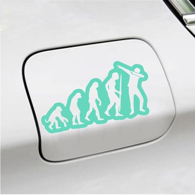 Bumpersticker - Dab - 7,7 X 14,8 - Mint