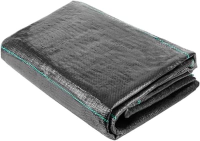 Onkruidbestrijdingsdoek - Wering Mat - Tuin Onderhoud - Waterdoorlatend - 100x500 cm - Zwart